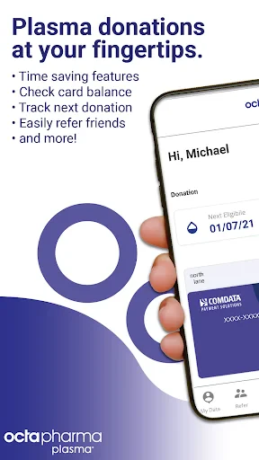 OctaApp – Donate Blood Plasma! screenshot