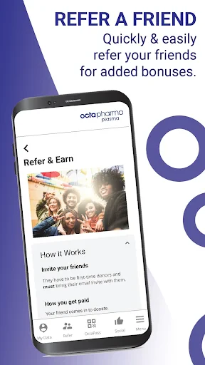 OctaApp – Donate Blood Plasma! screenshot