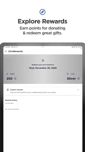 OctaApp - Donate Plasma screenshot