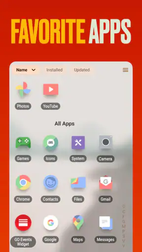 Octopi Launcher • Home Screens screenshot