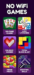 100+ Offline Games No WiFi Fun screenshot