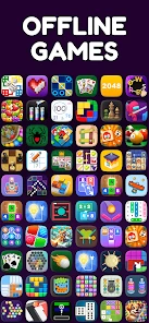 100+ Offline Games No WiFi Fun screenshot