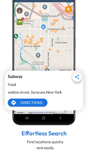 Offline Map Navigation screenshot