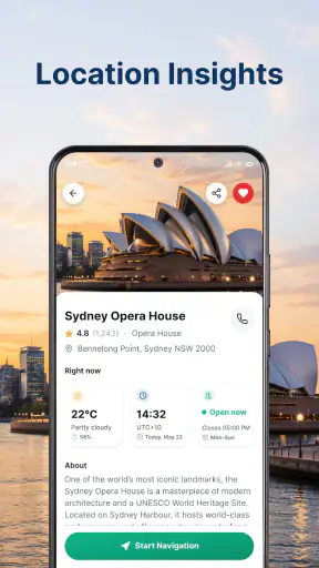 Offline Maps & AI Trip Planner screenshot