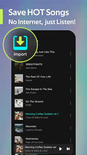 Offline Music Player- Weezer screenshot