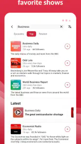 Offline Podcast App: Player FM screenshot