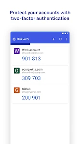 Okta Verify screenshot