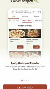 Olive Garden Italian Kitchen screenshot
