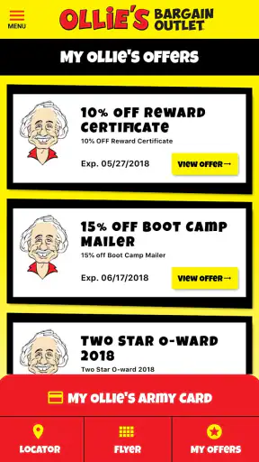 Ollie's Bargain Outlet, Inc screenshot