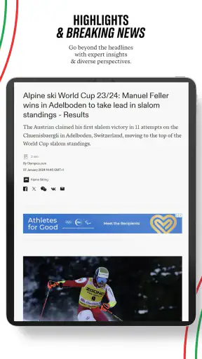 Olympics: Live Sports & News screenshot