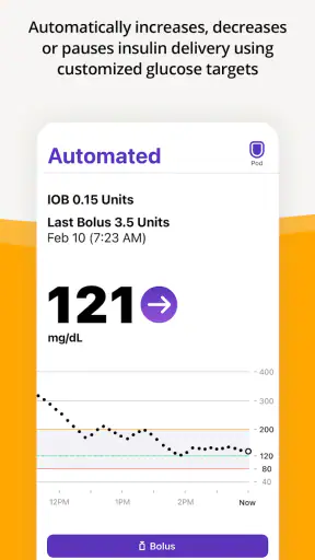 Omnipod 5 screenshot