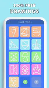 One Line: Drawing Puzzle Game screenshot