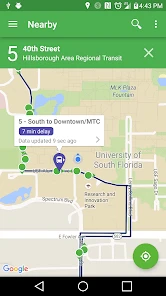 OneBusAway screenshot