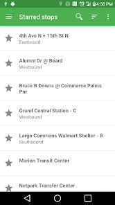 OneBusAway screenshot