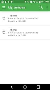 OneBusAway screenshot