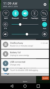 OneBusAway screenshot