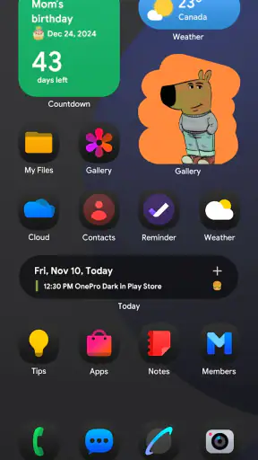 OnePro (Dark) - Icon Pack screenshot
