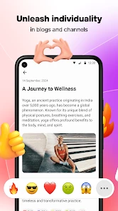 Online chat, calls - Gem Space screenshot