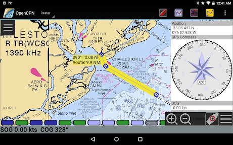 OpenCPN screenshot
