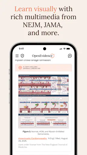 OpenEvidence screenshot