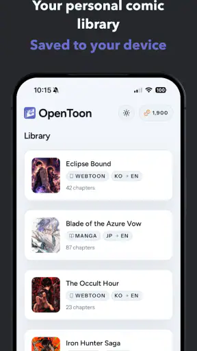 OpenToon - Manga Translator screenshot