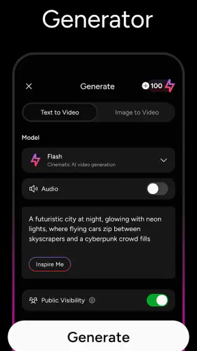 AI Video Generator - OpenVideo screenshot