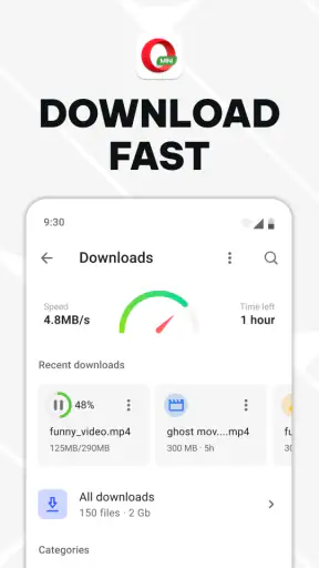 Opera Mini: Fast Web Browser screenshot