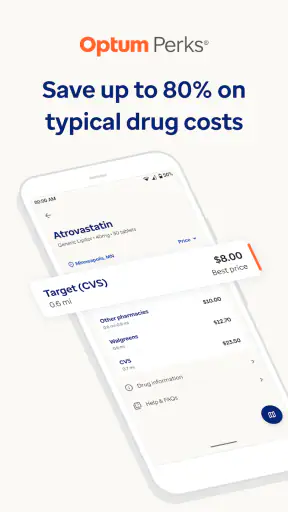 Optum Perks: Rx Discount Card screenshot