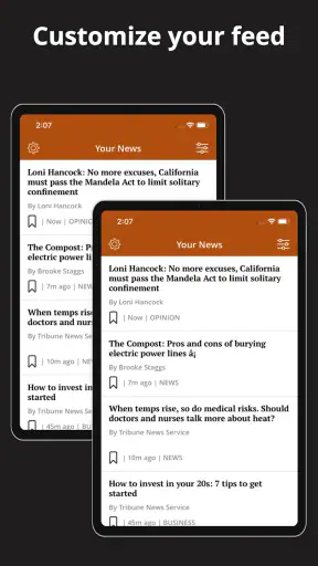 Orange County Register screenshot