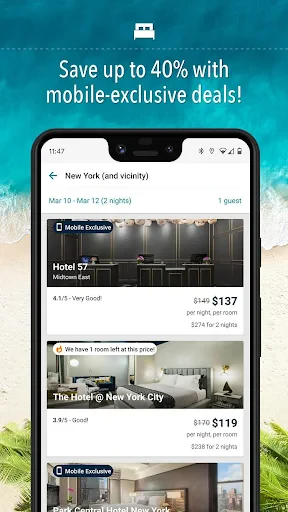 Orbitz Hotels & Flights screenshot