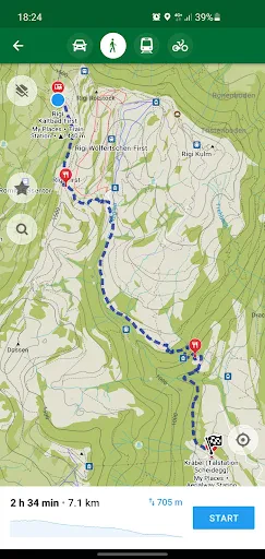 Organic Maps: Hike Bike Drive screenshot