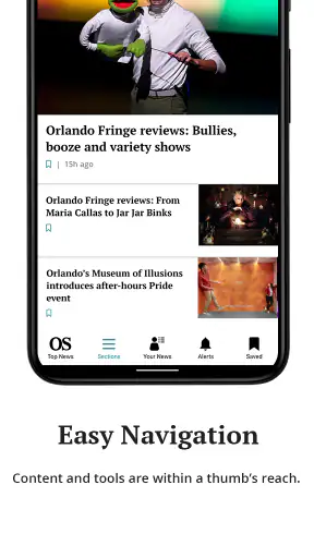 Orlando Sentinel screenshot