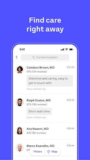 Oscar Health screenshot