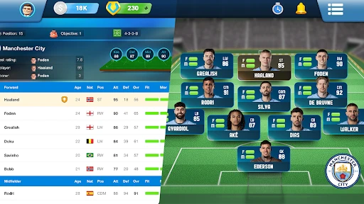 OSM 24/25 Soccer Manager Game screenshot
