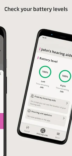 Oticon Companion screenshot