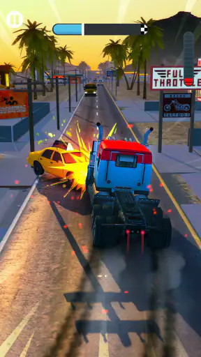 Overtake Rush 3D: Car Game screenshot