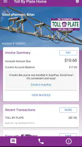 PA Toll Pay screenshot