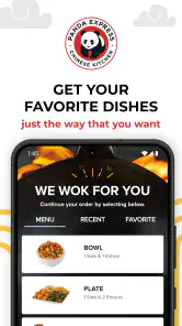 Panda Express screenshot