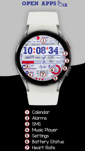 Paper of Time - Watch Face screenshot