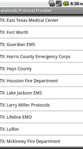 Paramedic Protocol Provider screenshot