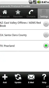 Paramedic Protocol Provider screenshot