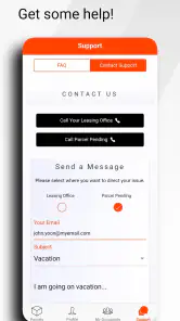 Parcel Pending screenshot