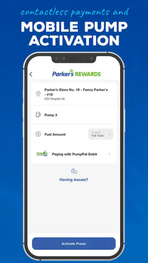 Parker's Rewards screenshot