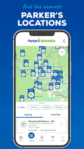 Parker's Rewards screenshot