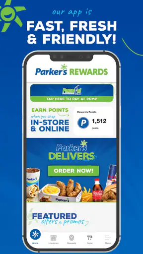 Parker's Rewards screenshot