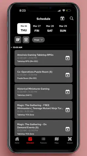 PAX Nav screenshot