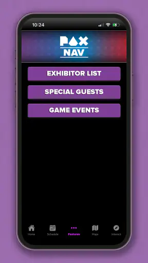 PAX Nav screenshot