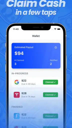 Payout: Claim Class Actions screenshot