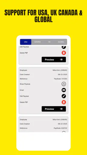 Paystub Generator: Paycheck screenshot