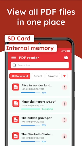 PDF Reader: Read all PDF files screenshot